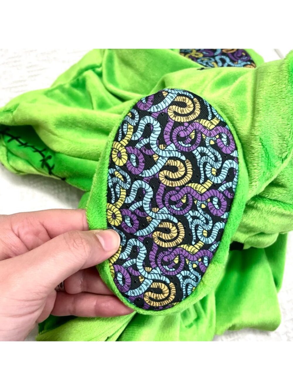 Disney Oogie Boogie Jumpsuit Costume The Nightmare Before Christmas 12-18M - Picture 10 of 10